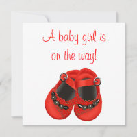 Rosettes rouges Chaussures bébé Rouge Baby Girl Do