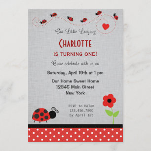 Invitation Rouge de noir d'invitation d'anniversaire de