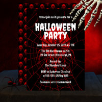 Rouge déplaisant | Black Widow Spider Halloween Pa