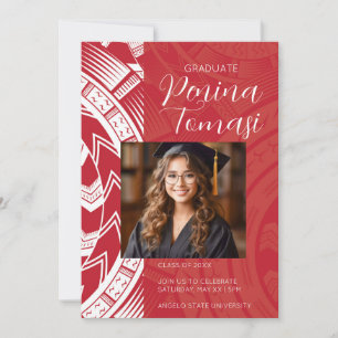 Invitation Rouge et blanc