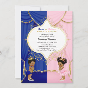 Invitation Royal Prince ou Princesse Genre Reveillez Invitati