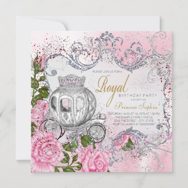 Invitation Royal Princess (Devant)