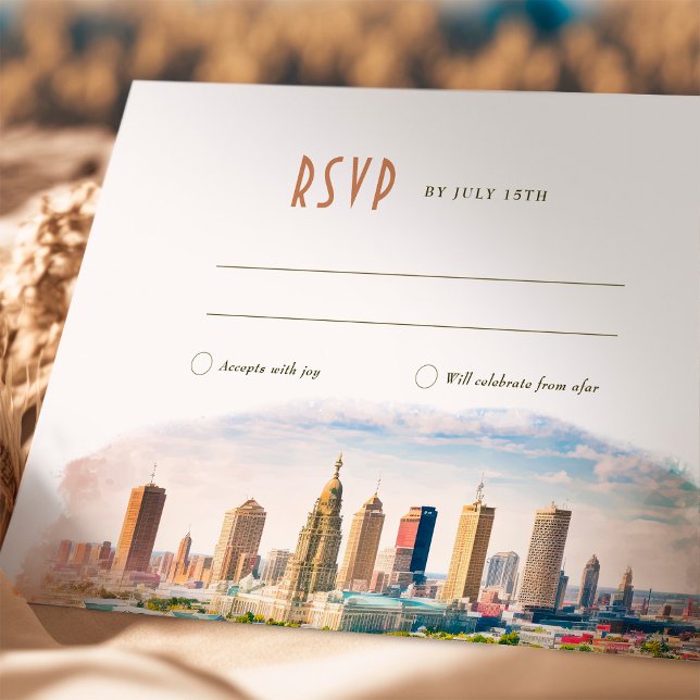 Invitation RSVP Mariage Insérer Nouvelle Orléans Destination (Créateur téléchargé)