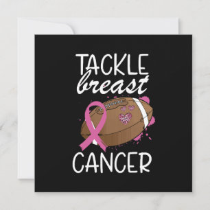Invitation Ruban de sensibilisation au cancer du sein Tackle 