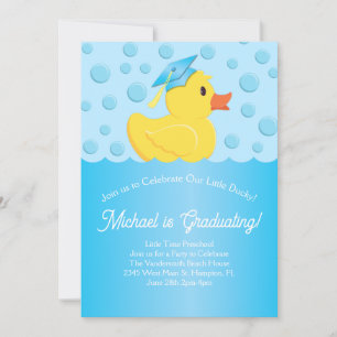 Invitation Rubber Ducky Primaire de la partie primaire