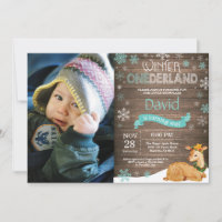 Russe Winter Onederland Cerf 1er anniversaire