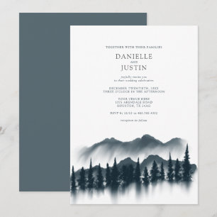 Invitation Russe Winter Wonderland Mariage  