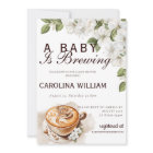 Rustic Baby est en train de brasser le Baby shower