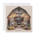 Rustic Barnyard Mariage