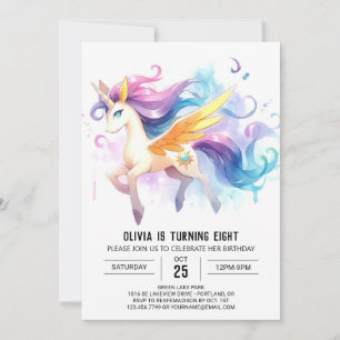Invitation Rustic Online Horse Anniversaire