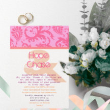 Rustic Vintage Victorian Rose Damask Mariage photo