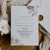 Rustique Boho élégant Floral Mariage espagnol