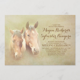 invitation rustique de mariage de pays avec des