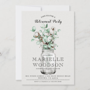 Invitation Rustique Greene Retirement Party