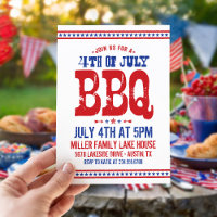 Rustique Retro Vintage 4 juillet BBQ Party