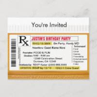 Invitation | RX Prescription for Fun