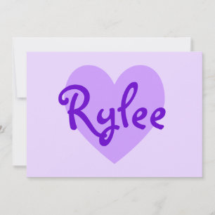 Invitation Rylee en violet