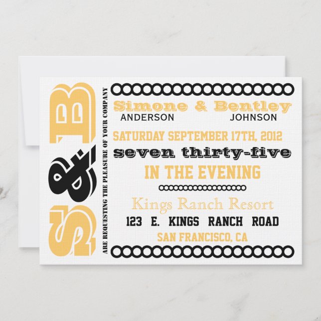 Invitation S n' B (Devant)