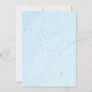 Invitation Sable bleu clair