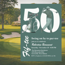 Sac Golf Bag Clubs Verts Classiques 50e Anniversai