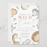 Safari sauvage un anniversaire