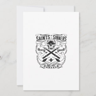 Invitation saint and seners rock n roll forever deatproof