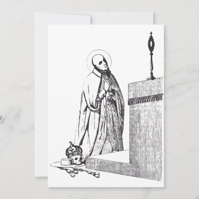 Invitation Saint François Borgia Duc de Gandía (Devant)