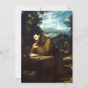 Invitation Saint François d'Assise