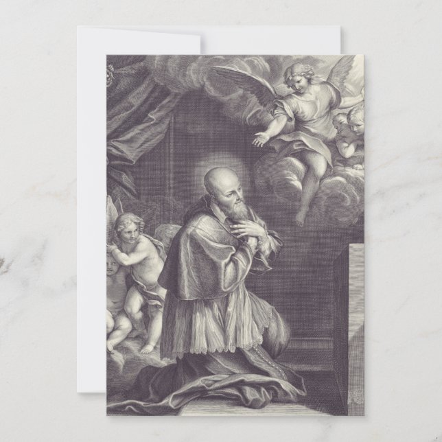 Invitation Saint François de Sales Docteur de l'Église (Devant)
