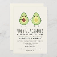 Saint Guacamole mignonne Avocado Couples bébé