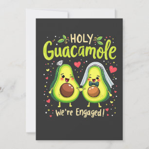 Invitation Saint-Guacamole Nous sommes mariés avec des couple