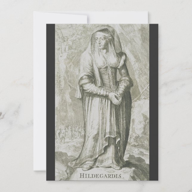 Invitation Saint Hildegard de Bingen (Devant)