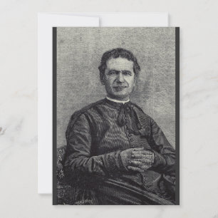 Invitation Saint John Bosco Prêtre et Confesseur