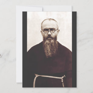 Invitation Saint Maximilien Kolbe prêtre catholique polonais