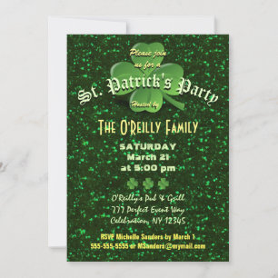 Invitation Saint Patrick's Day
