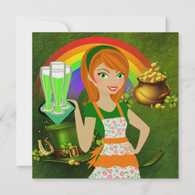 Invitation Saint Patrick's Day - SRF (Devant)