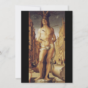 Invitation Saint-Sébastien par Liberale Da Verona