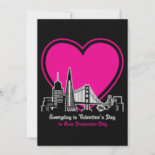 Invitation Saint-Valentin à San Francisco