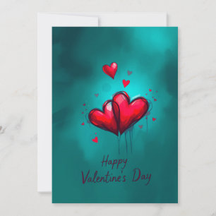 Invitation Saint Valentin fête de l'amour