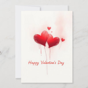 Invitation Saint Valentin fête de l'amour