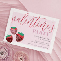 Saint-Valentin Fête des Fraises de chocolat