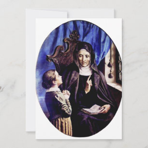 Invitation Sainte Angela Merici Vierge et fondatrice