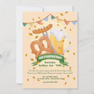 Invitation Saison de l'Oktoberfest