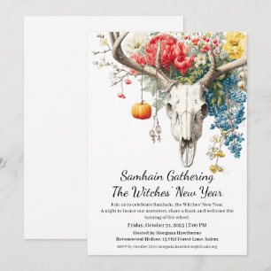 Invitation Saisons mystiques   Nouvel An des sorcières de Sam