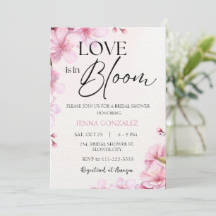 Invitation Sakura Loom Bloom Cherry Blossom Fête des mariées