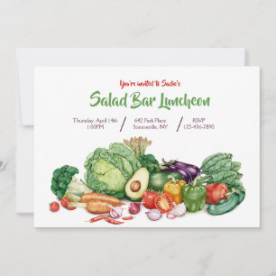Invitation Salade Bar