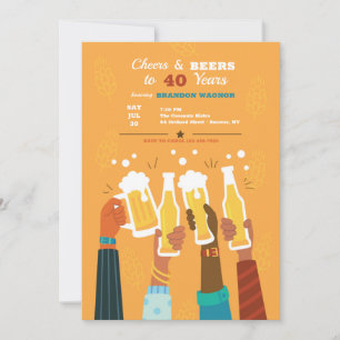 Invitation Salers de bière