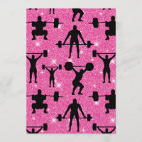 Salle De Fitness Sport Parties scintillant Rose