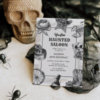 Salon Western Hanté Anniversaire Halloween