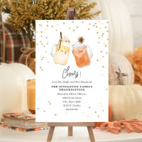 Salutations Thanksgiving Mason Jar Citrouille Appl